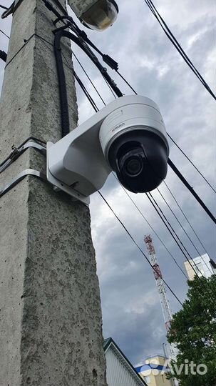 Установка видеонаблюдения монтаж