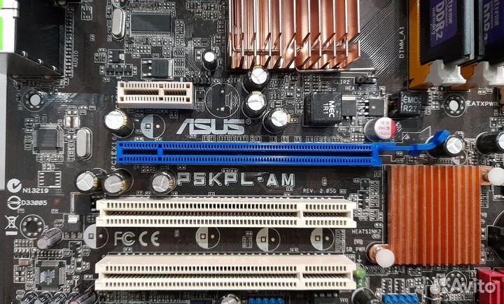 Материнская плата asus P5KPL-AM