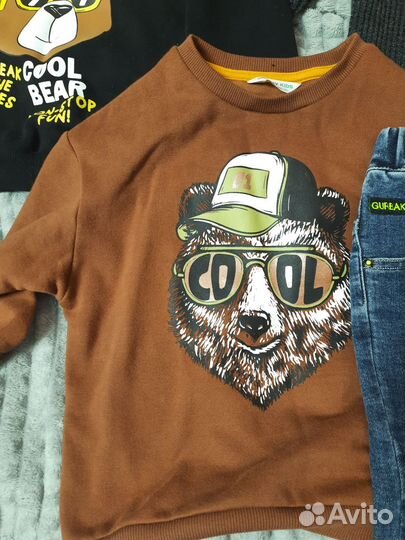 Вещи пакетом на мальчика 110