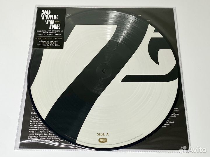 No Time to Die OST (Limited Picture Disc)