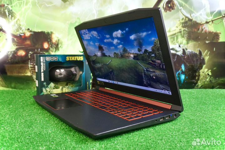 Ноутбук для игр Acer / GTX / Full HD / Рассрочка
