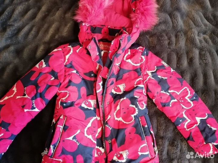 Зимний костюм для девочки 122 рост