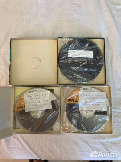 Магнитная лента, катушки с записью