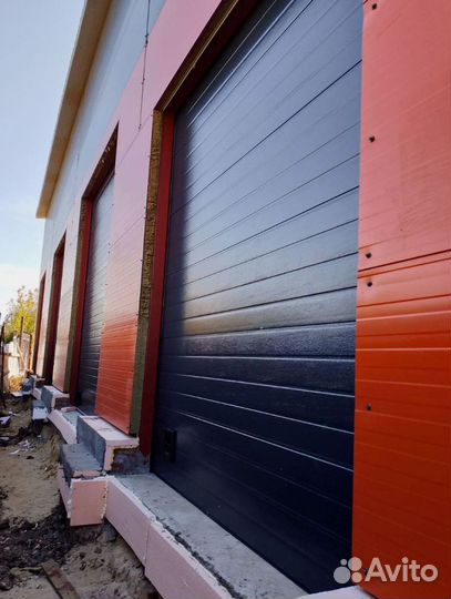 Гаражные секционные ворота