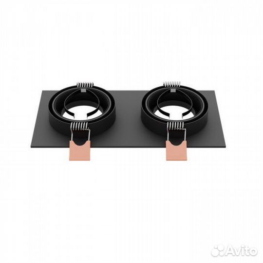 Светильник встраиваемый 4364 чёрный D172*92/H25