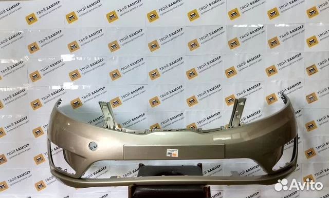 Бампер передний Kia Rio бежевый