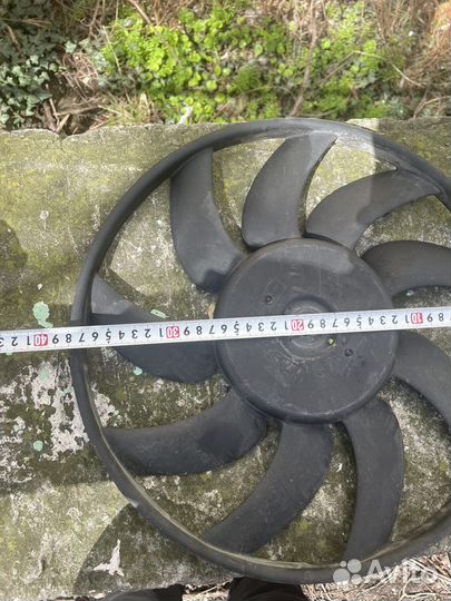 Крыльчатка вентилятора охлаждения audi Q3