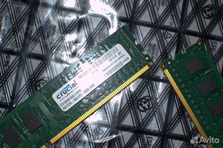 Оперативная память DDR3 8Gb 1600 MHz