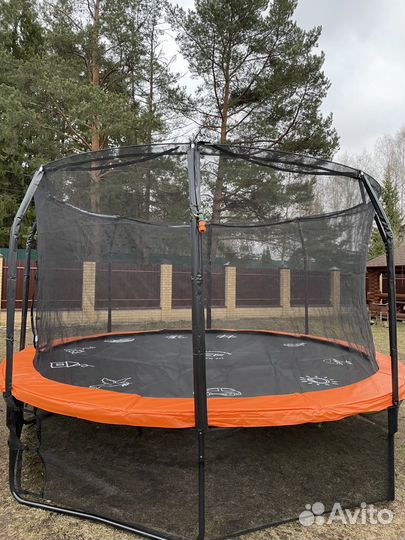 Батут Clear Fit FamilyHop 10Ft двух цветный 3,05