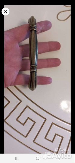 Мебельные ручки латунь