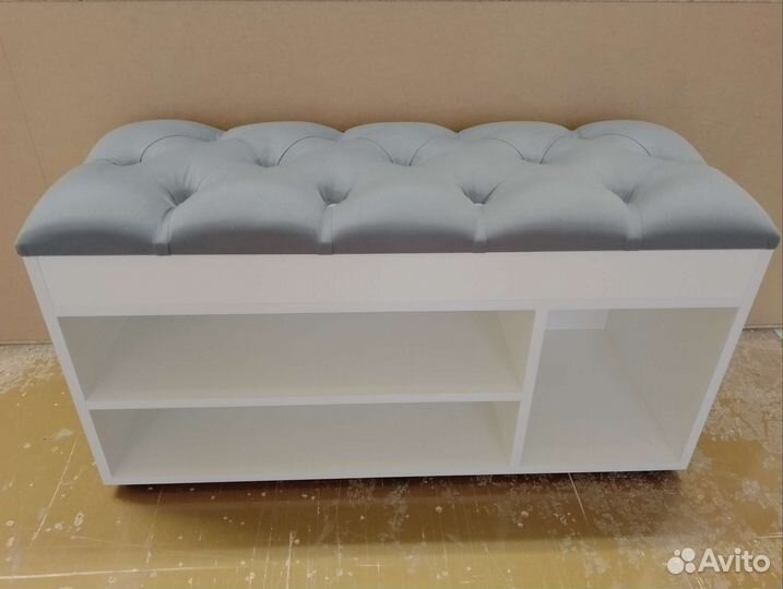 Обувница банкетка пуф тумба под обувь