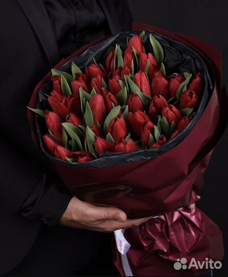 Тюльпаны к 8 марта оптом и в розницу