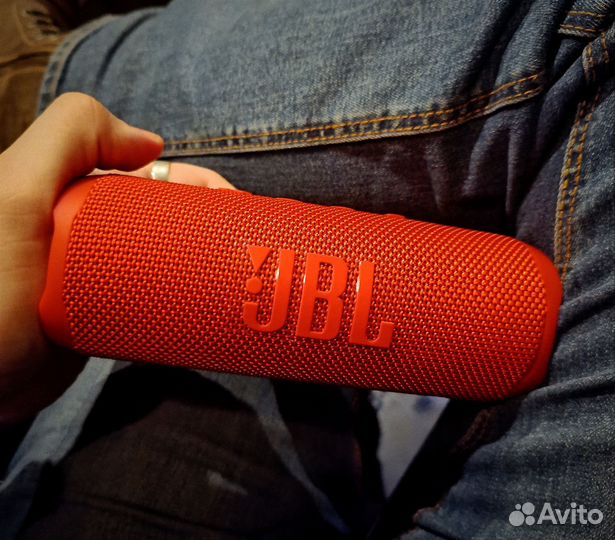 Колонка Flip 6 JBL портативная красная Bluetooth