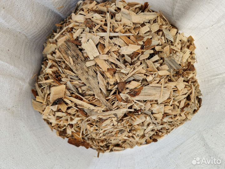 Щепа мульча