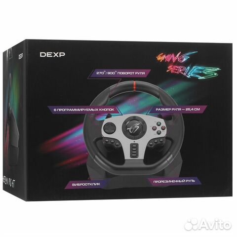 Руль проводной Dexp Wheelman Pro GT Edition объявление продам