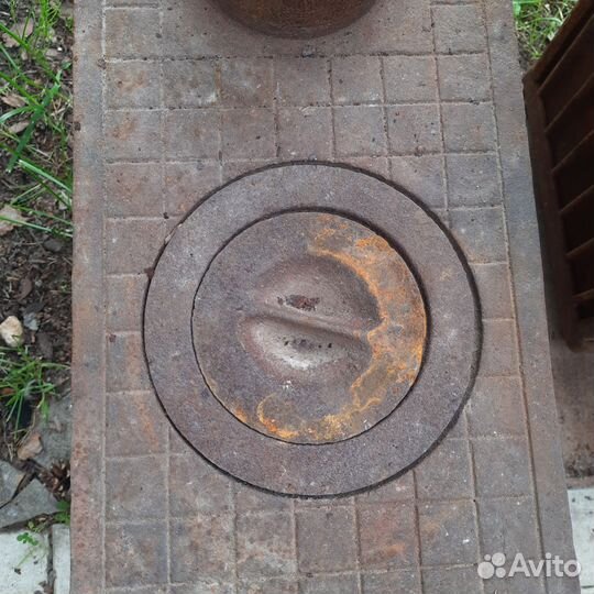 Печь буржуйка чугунная разборная