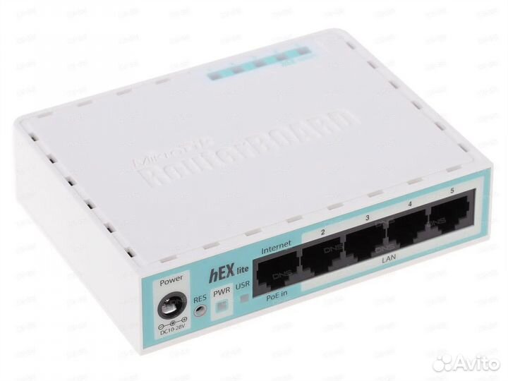 Маршрутизатор Mikrotik hEX lite