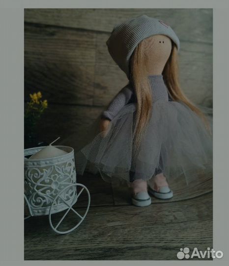 Интерьерная кукла Тильда