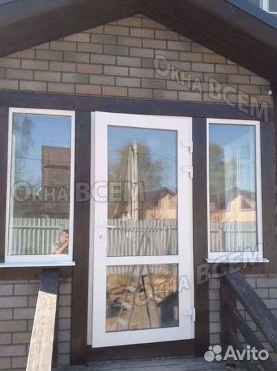 Остекление окон и балконов пвх