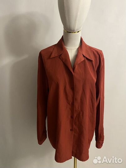 Винтажная рубашка женская