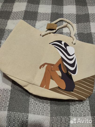 Сумка пляжная новая