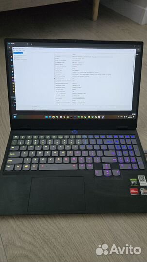 Ноутбук Lenovo Legion S7 RTX 3060