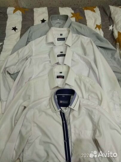 Рубашки школьные для мальчика 1-2 класс