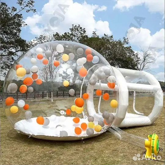 Надувной шар, палатка