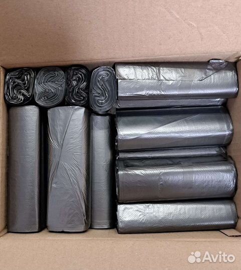 Мусорные пакеты 30 литров (50 рулонов)