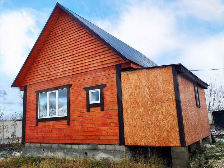 Дом 55 м² на участке 7,5 сот.