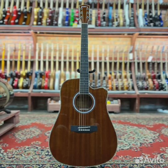 Акустическая гитара DeMarco dmed31C Dreadnought Gloss Natural