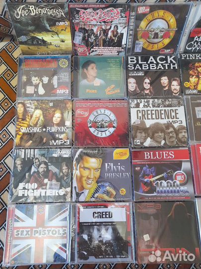 Mp3 диски (рок-музыка)