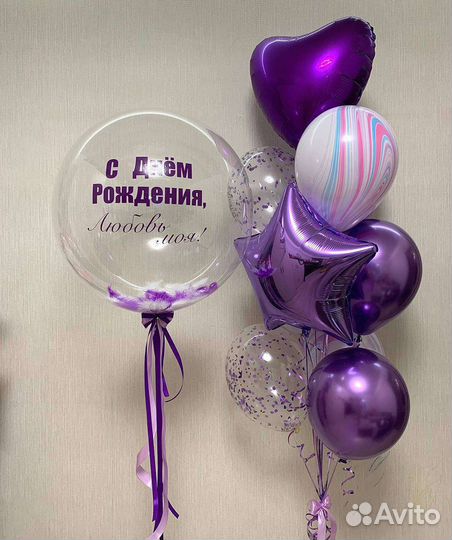 Воздушные гелиевые (гелевые) шары (шарики)