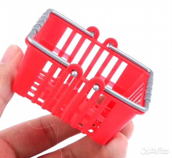 Игрушечный супермаркет мини корзина