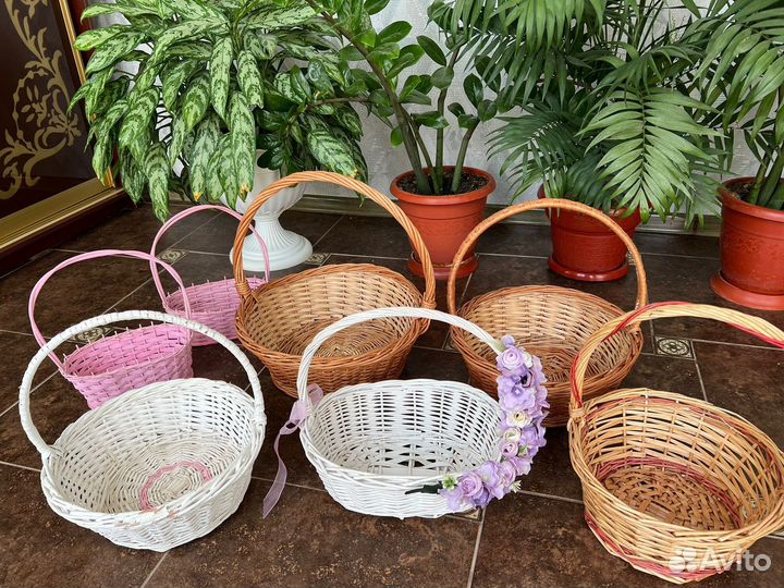 Корзина плетеная