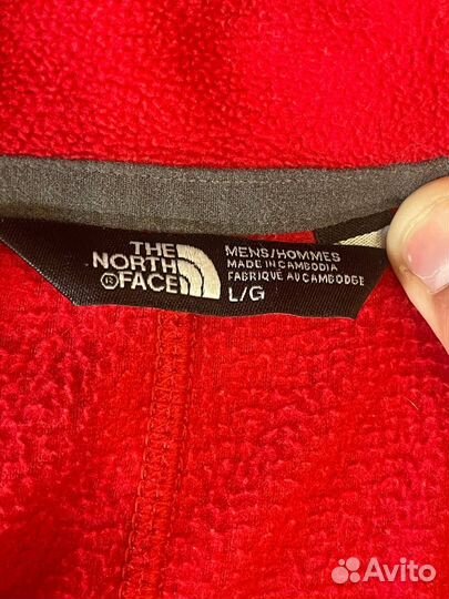 Флисовая кофта the north face