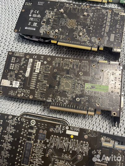 Видеокарты на запчасти