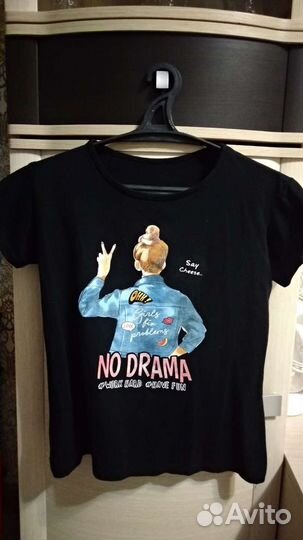 Футболка s. Длина 43 см. Ширина 58 см