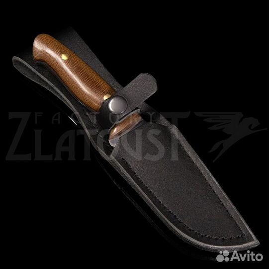 Нож рыбалки с гравировкой 