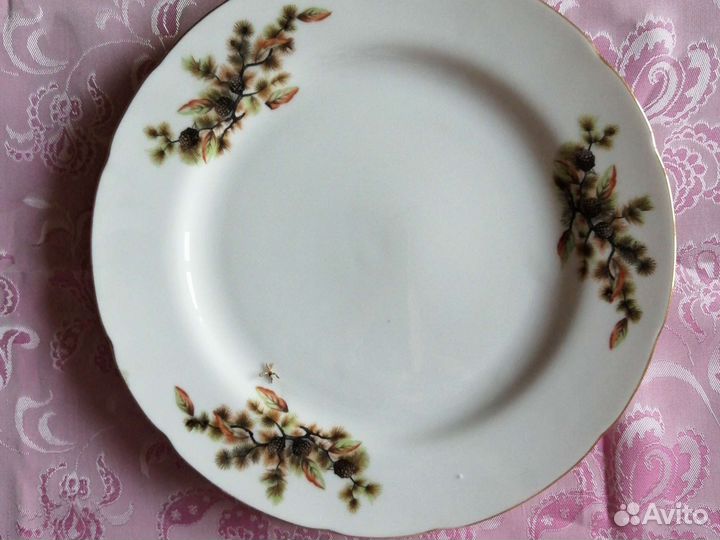 Тарелки японские. Шишки