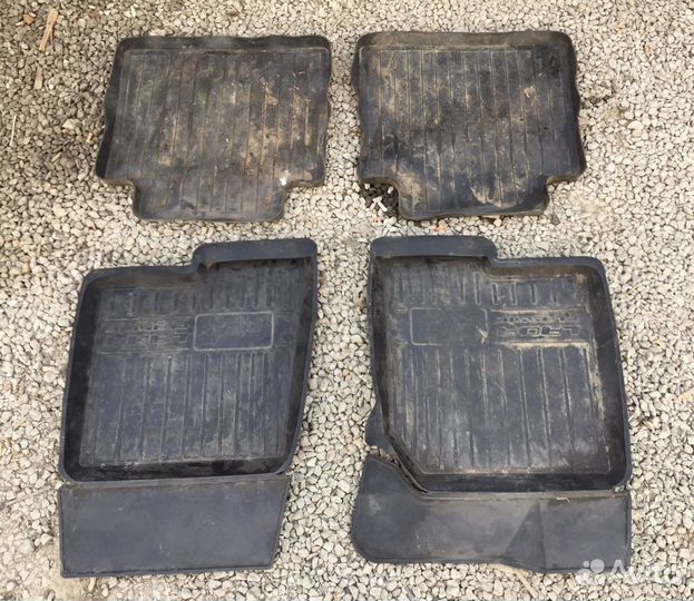 Комплект ковриков салона на Классику, Ваз 2101- 07