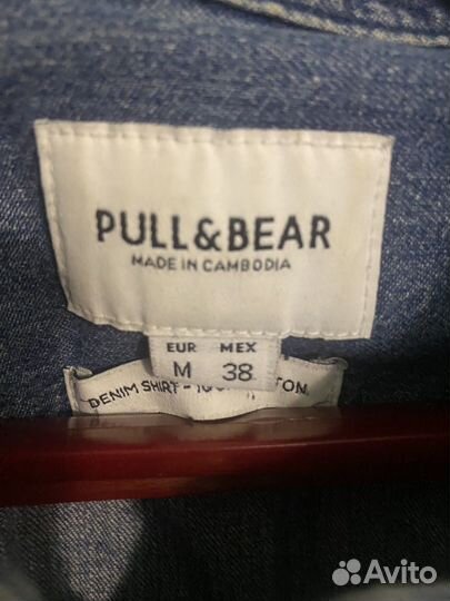 Рубашка джинсовая