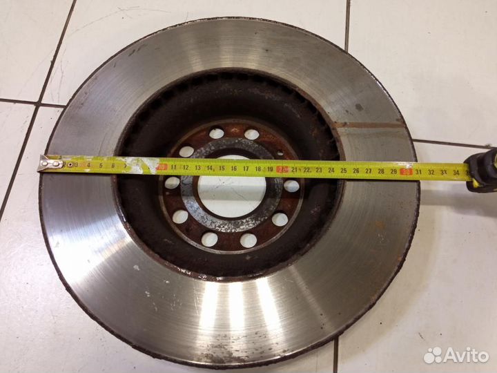 Диск тормозной передний Audi Q3 8UB