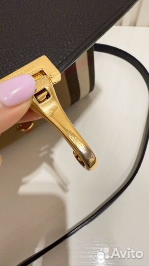 Сумка женская натуральная кожа Burberry