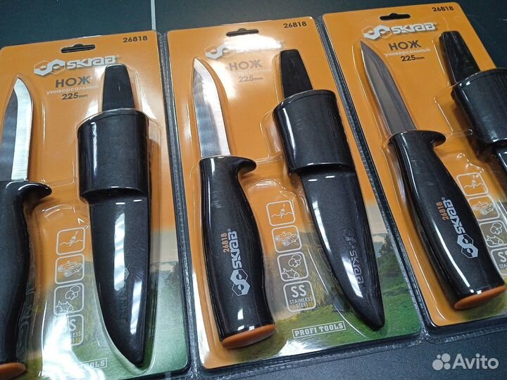 Нож для охоты, рыбалки и грибов (плавающий)