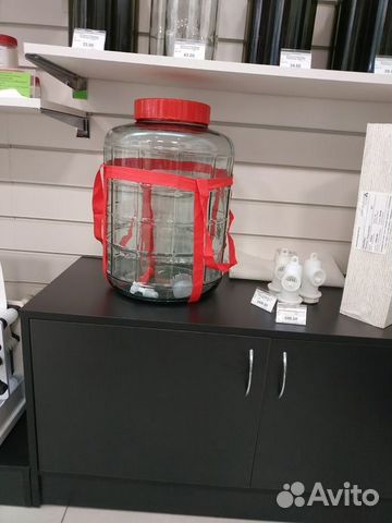 Банка стеклянная с гз и краником