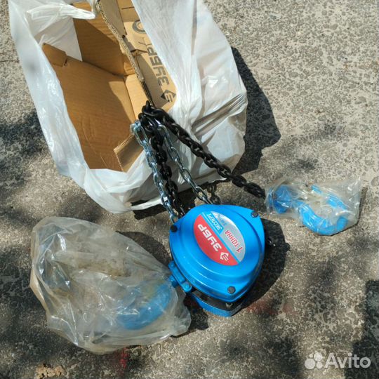 Лебедка цепная до 1 тонны