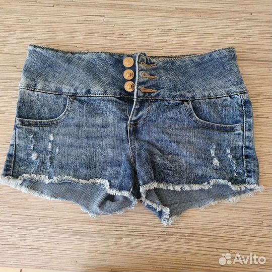 Джинсовые шорты Комбинезон подросток девочка