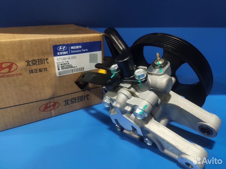 Насос гур Солярис Рио