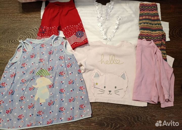 Вещи для девочки от 1 до 2